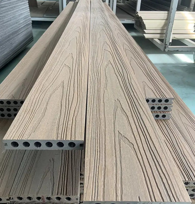 WPC Deck material (hollow round hole)