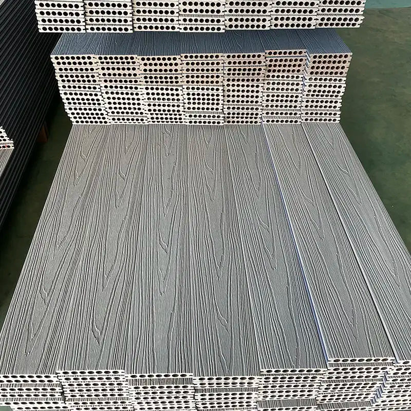 WPC Deck material (hollow round hole)