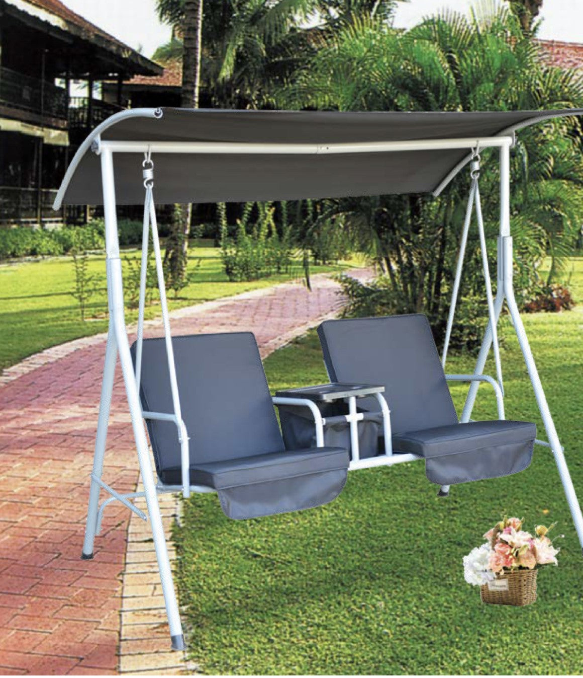 Swing Chair Set, Patio Swing, Garden Swing, Porch Swing